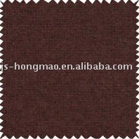 BROWN WOOL FLANNEL FABRIC 