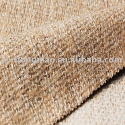Fancy Jacquard Woolen Fabric For Clothing 