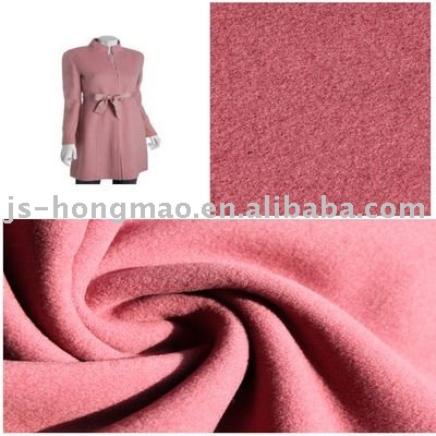 Pink Wool Dress Woven Fabric 