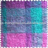 Tartan Wool Garment Yarn Dyed Fabric 