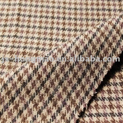  Woolen Plaid WovenFabric for Clothing 