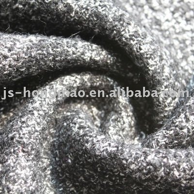Yarn dyed Tweed Fabric Wool/Fiber 