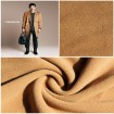 Brown Wool Overcoating Woven Fabric 