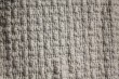 HOT ! Jacquard White Wool fabric 