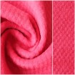 ROSE JACQUARD WOOL OVERCOATING 
