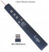 2.4GHz Wireless Laser Pointer Usb Presenter