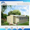 wooden cladding steel structure house bungalow