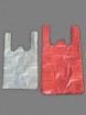 Color Plastic Vest Shopping Bag