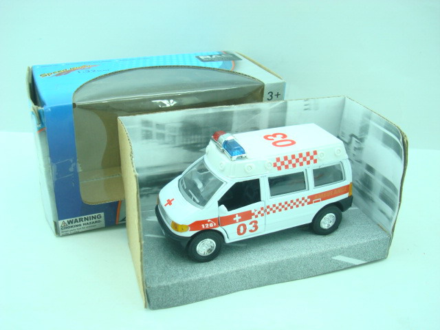 diecast ambulance car