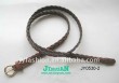 ladies' pu braidrd belt
