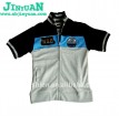 Boys new fashion zipper-up short sleeve t-shirt
