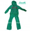 Girl's lovely green sports clothing set
