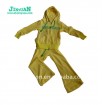 Girl's lovely yellow clothing sports set
