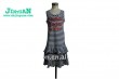 100%cotton girls sleeveless dress for summer party
