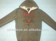 Men's autumn winter thick cotton letters printed hoodies
