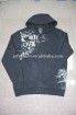 Mens black cotton Hoodies Wear
