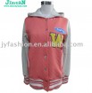 girls' lovely Zipper-up thick cotton Hoodies
