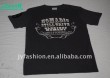Mens cotton water printing short sleeve T shirts
