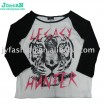 Tiger tee printing t-shirt
