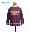 2011 new autumn boy's printed long sleeve t-shirt
