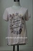 New fashion ladies fashion printing t-shirt
