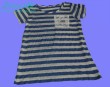 New fashion ladies simple striped short sleeve T-shirt
