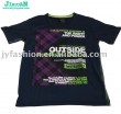 Two kinds printing and embroidery hardy men's short sleeve t shirts
