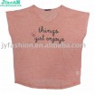 ladies' Puff Printing T-shirt
