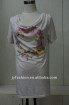 ladies' printing T-shirt
