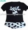 lovely princess black and wihte lace T-shirt
