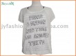 new style fashion ladies t-shirt(2 sets)
