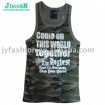 men's army green tank top
