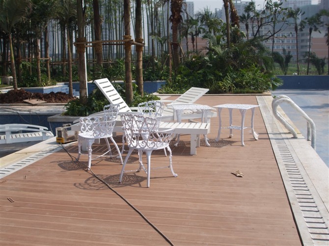 WPC Decking Floor Show