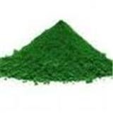 Pigment grade chrome oxide green