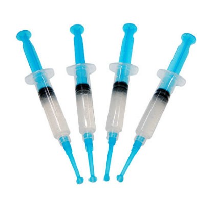 Desensitizing gel syringe