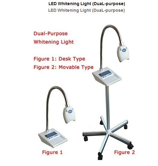 Dual fuctional teeth bleaching light