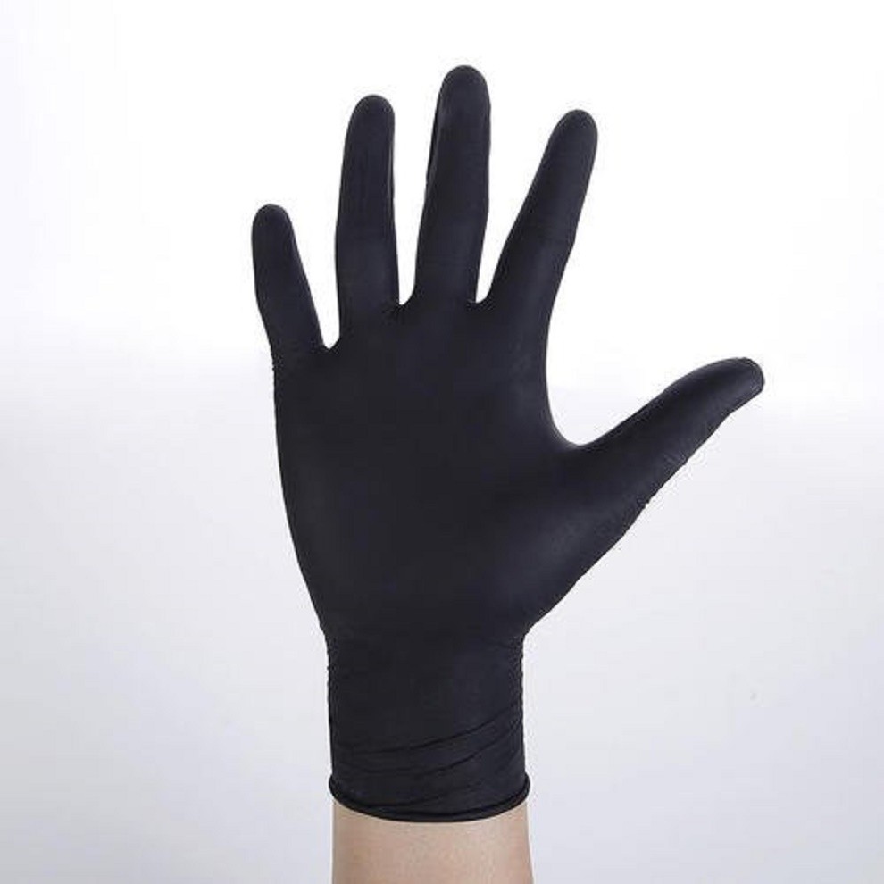 Best 6 8 mil black nitrile disposable gloves