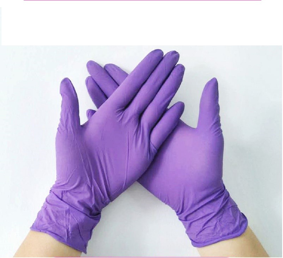 Disposable nitrile gloves chemical resistance