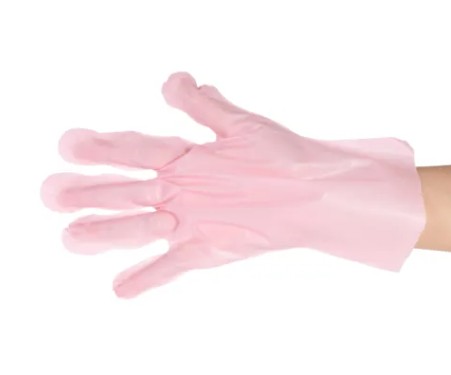Pink Disposable PE Gloves TX79