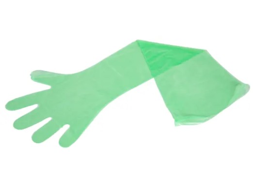 Disposable LDPE/TPE/CPE long shoulder gloves veterinary gloves