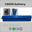 18650 rechargeable battery pack 11.1V 4400mAh for electrical tools
