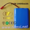Li-ion 18650 Battery pack 7.4V 2200mAh (16.28wh) battery pack for Handheld Device