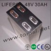 Electrical vehicle LIFEPO4 battery 48V 30AH