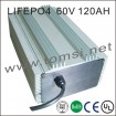 High capacity rechargeable LIFEPO4 battery 60V 120AH for wind energy story