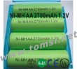 Ni-MH AA 2700mAh 1.2V Rechargeable Battery led light digital products RC toys