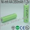 Ni-MH AA 350mAh 1.2V Rechargeable Battery for torches lamps flashlights