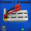 Li-polymer lithium LP805085 11.1V 3800mAh rechargeable battery pack