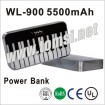WL-900 5500mAh Portable Power Bank for ipod,MID,PSP,GPS,Camera,MP3,MP4,PD...