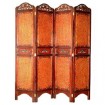 4-Panel Bamboo Screen