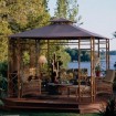 Bamboo Gazebo Enclosure   